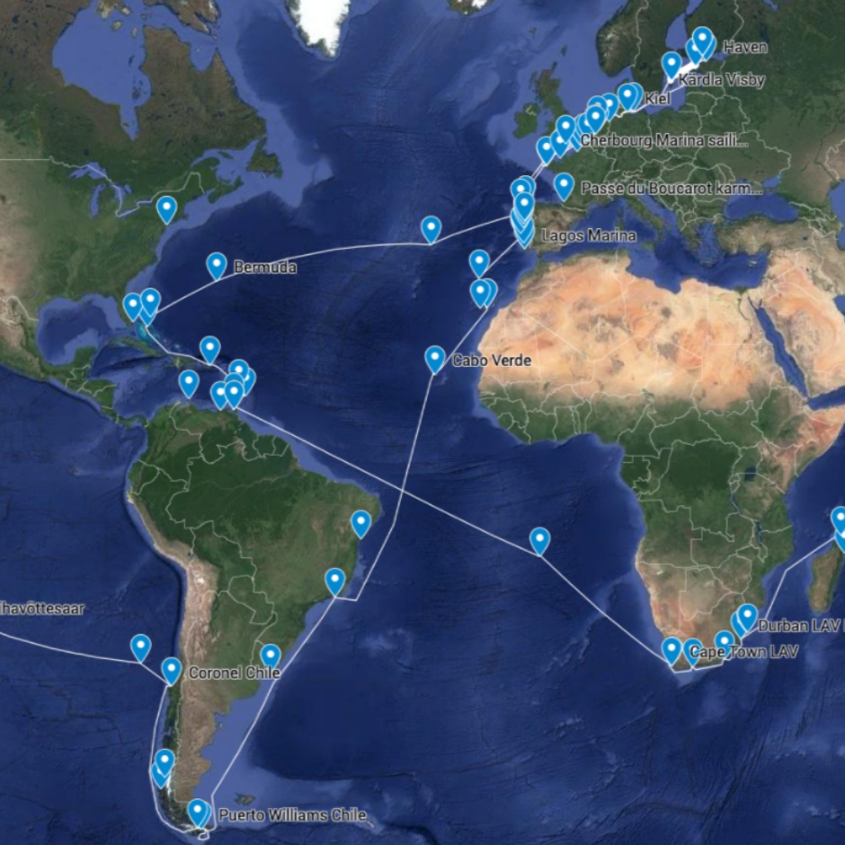 Navirec monitors a voyage around the world | Navirec
