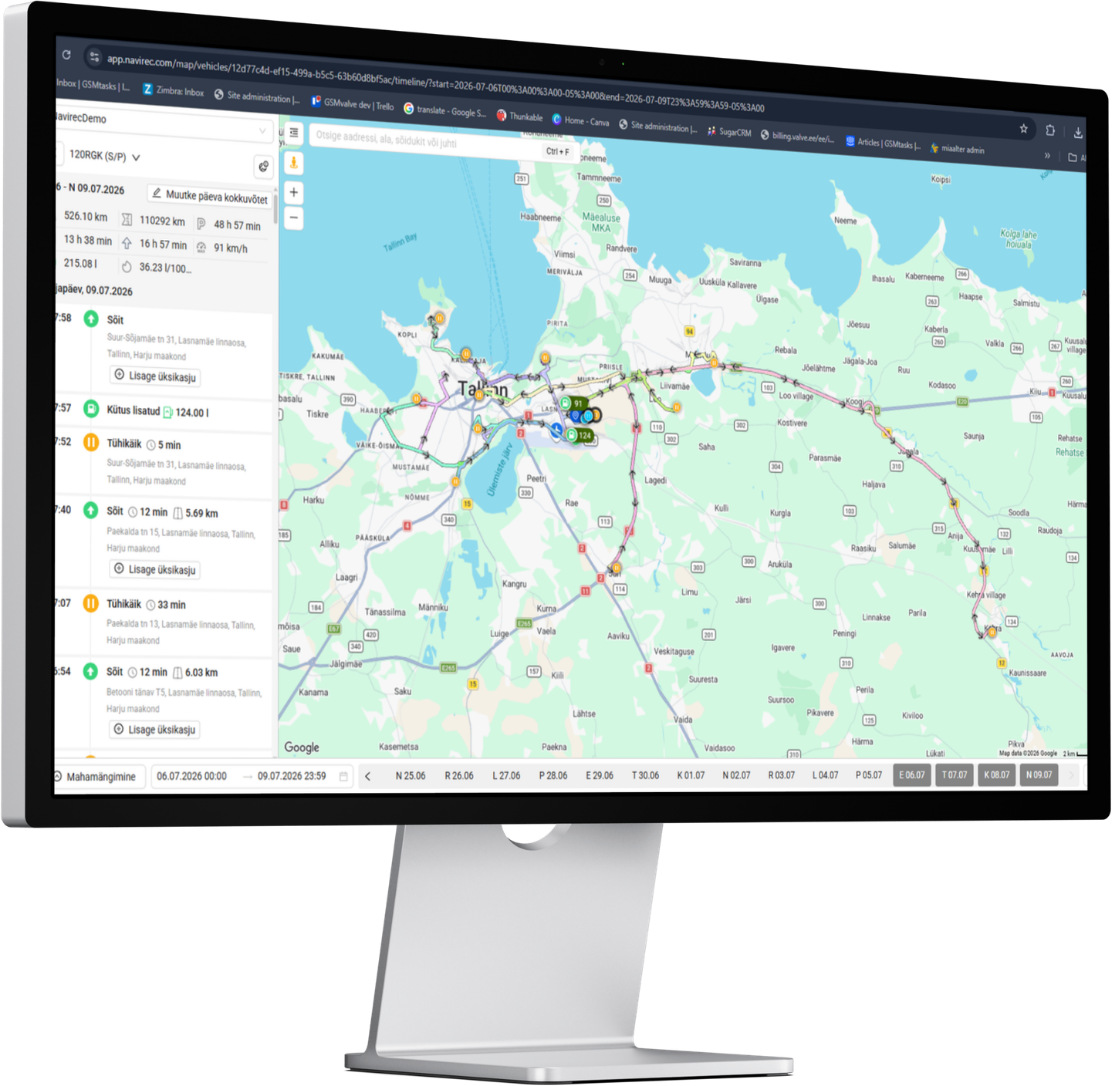 Navirec desktop app