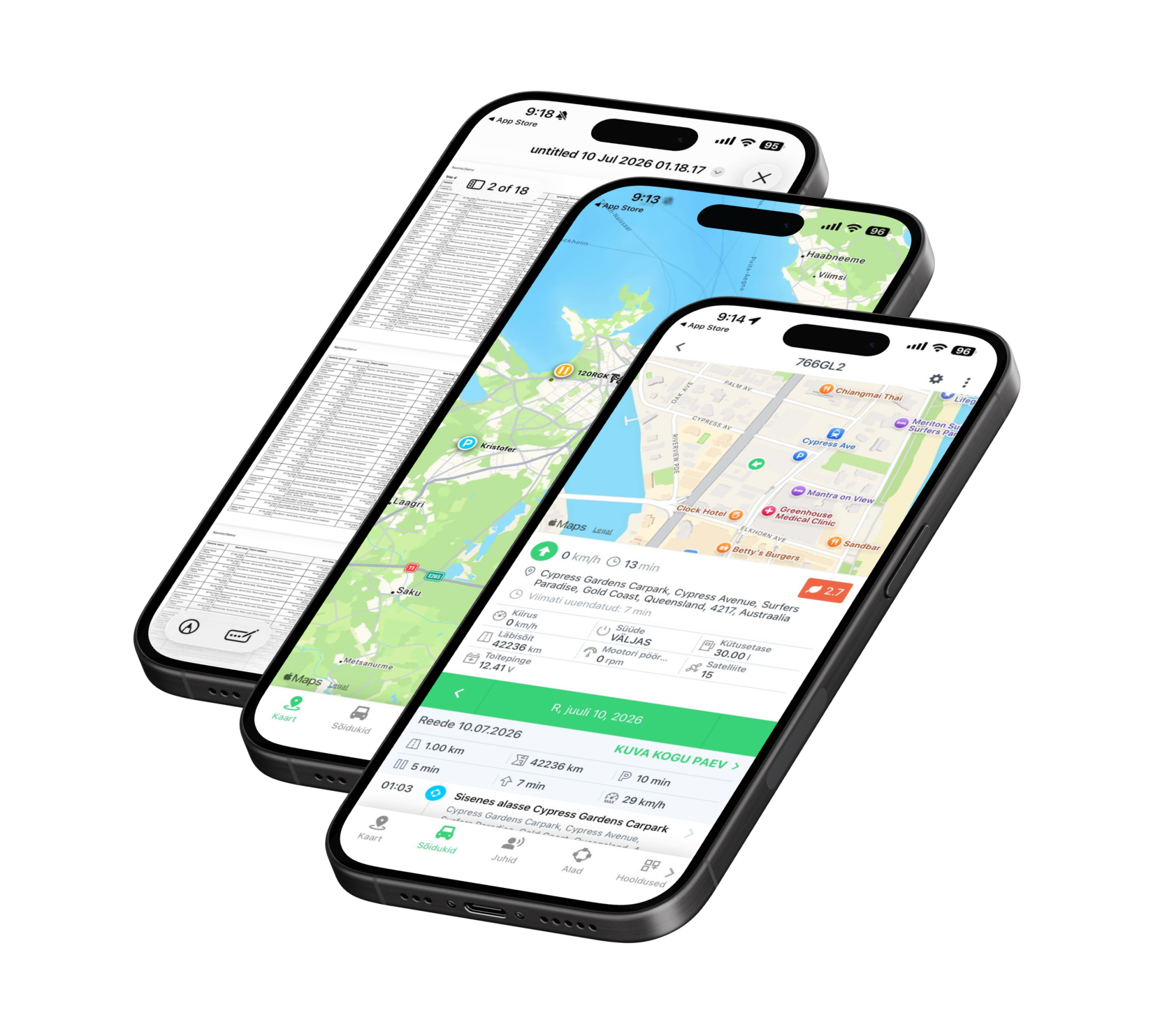 Navirec mobile app