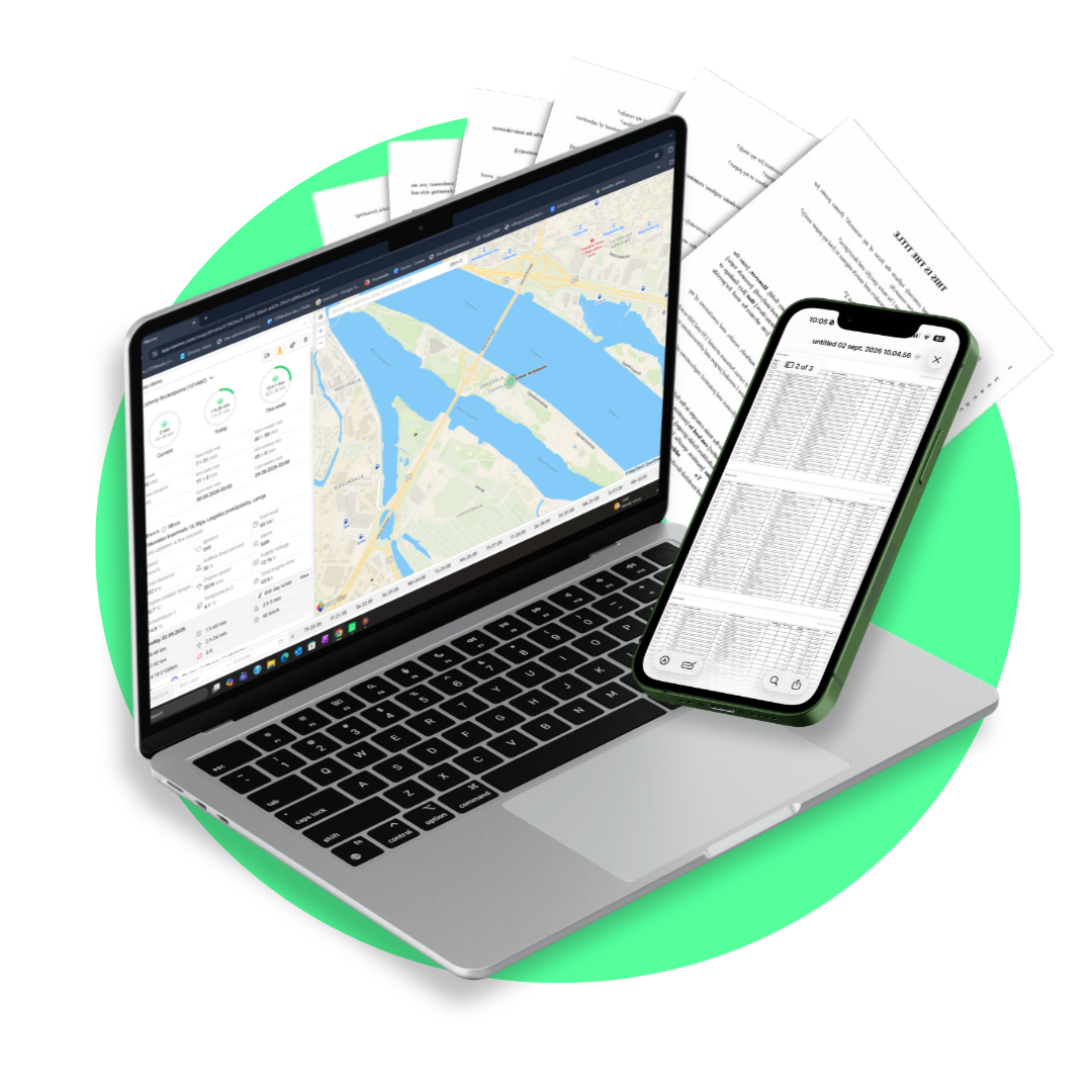 Navirec digital tachograph